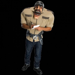 Kostým Šílený strážník