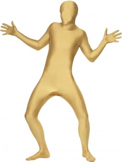 Morphsuit - zlatý