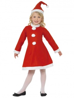Dětský kostým Miss Santa