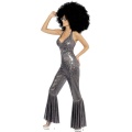 Kostým Disco Diva - stříbrná