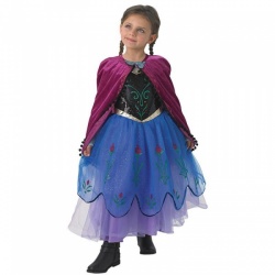 Dětský kostým Anna - Frozen superdeluxe
